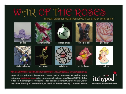 "War of the Roses" artworks